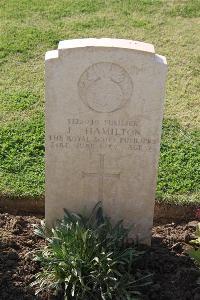 Ismailia War Memorial Cemetery - Hamilton, John